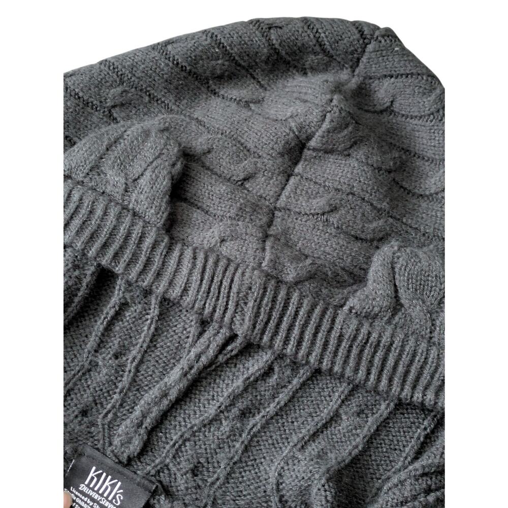 Hot Topic Studio Ghibli Kikis Delivery Service Jiji Cable Knit Cardigan Size L - Picture 7 of 10